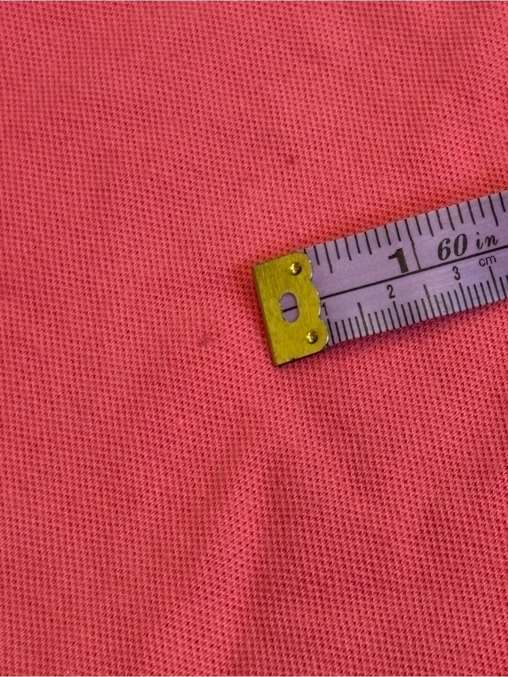 Lacoste Coral Pink Short-Sleeve Polo Top #1014 - Picture 11 of 12